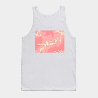 Lily-of-the-valley spring flowers pink Tank Top